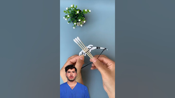 Dental Floss Bow & Arrow !?