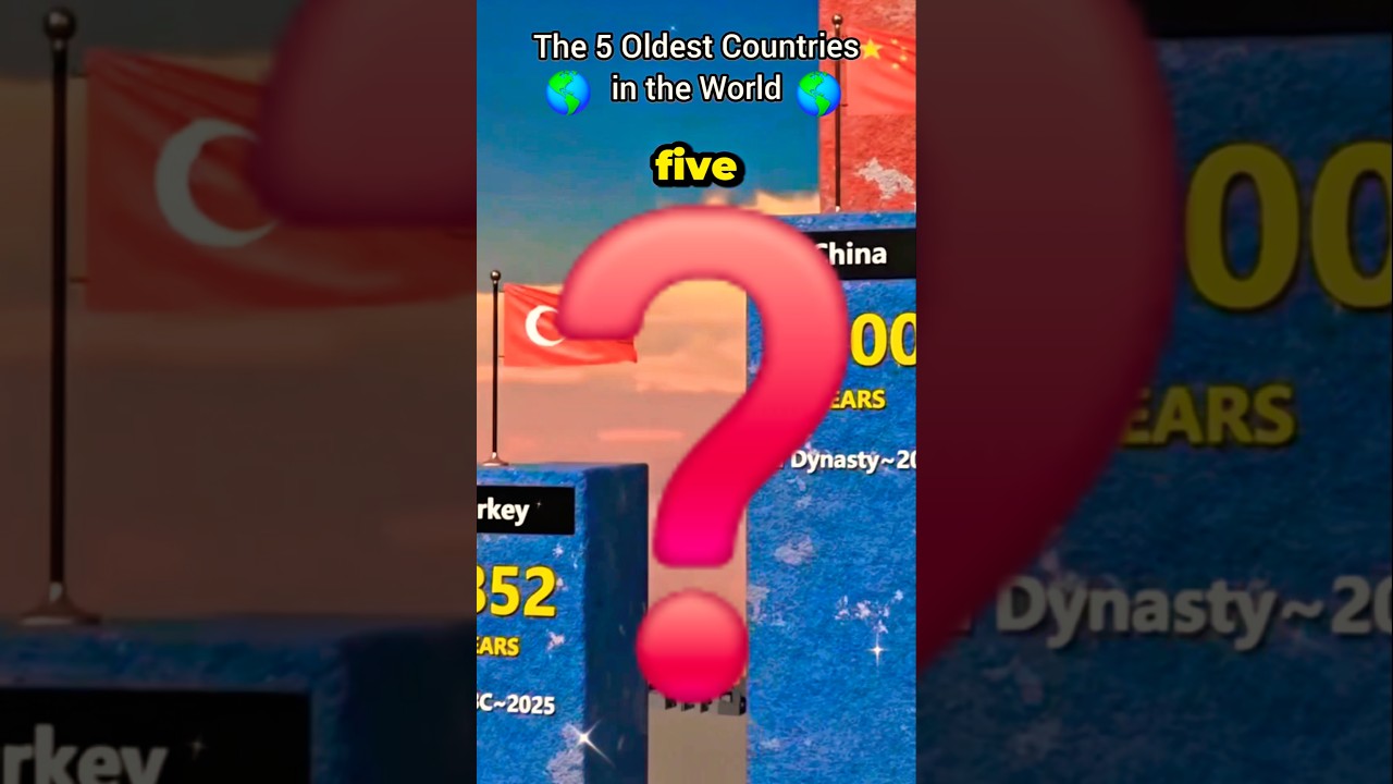 The 5 Oldest Countries On Earth