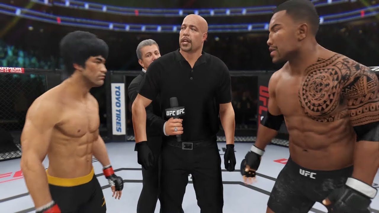 Rock Lee Vs Bruce Lee