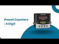 Acxa Preset Counters :  4 Digit