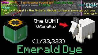 Emerald Dye (16/40 Dyes) | Hypixel Skyblock