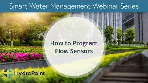 How to Program Flow Sensors