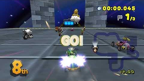 Mario Kart Wii (Fusion) Custom Tracks - Mirror (1 Player) #124 with Spike