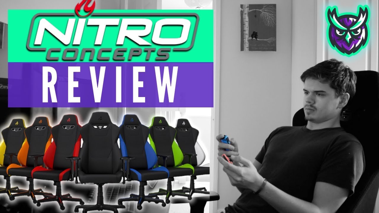 Nitro Concepts S300 Review A Gaming Chair That Doesn T Suck Youtube