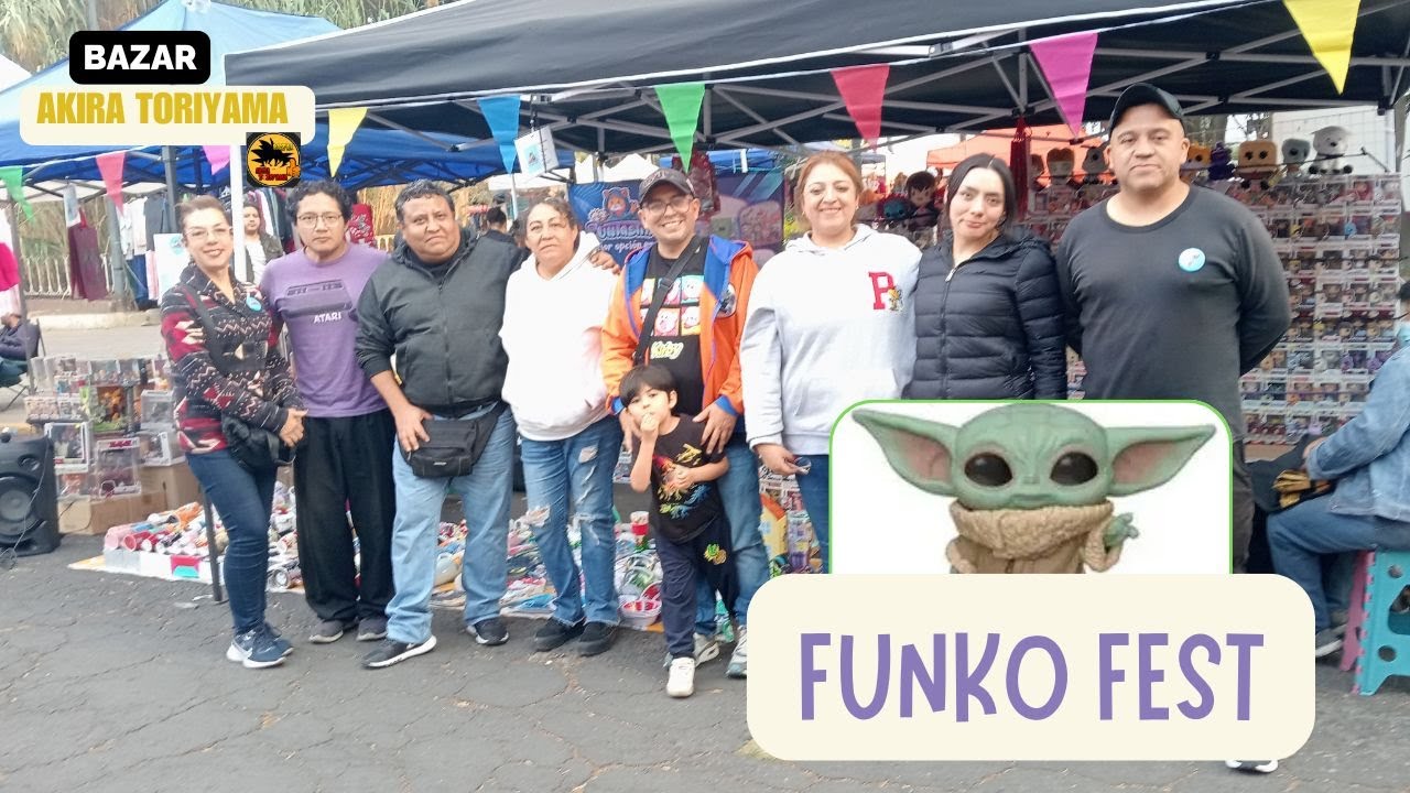 Funko Fest en el Tianguis Akira Toriyama