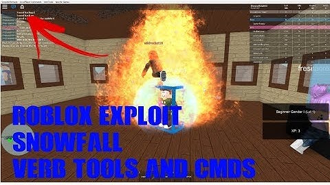 Roblox Hack:(In Games GUI)Snowfall Remade(Patched)Verbtools and More!