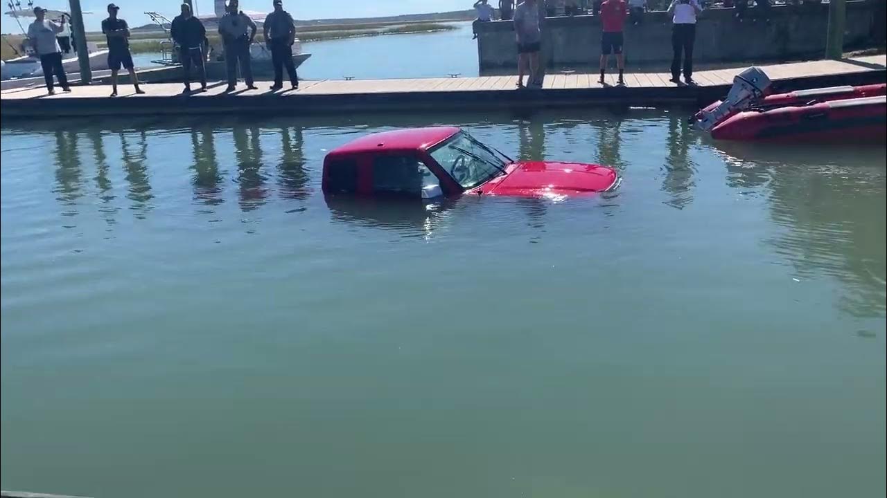 Unedited boat ramp fail Murrells inlet sc 1052022 YouTube