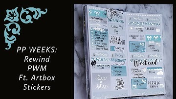 Print Pression Weeks: Rewind PWM feat: Artbox Stickers/Tiffsplanit