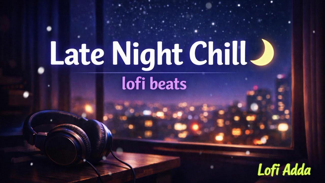🌙 Midnight Lofi Vibes – Late Night Chill & Study Beats | Late Night lofi | • Study Focus Music  