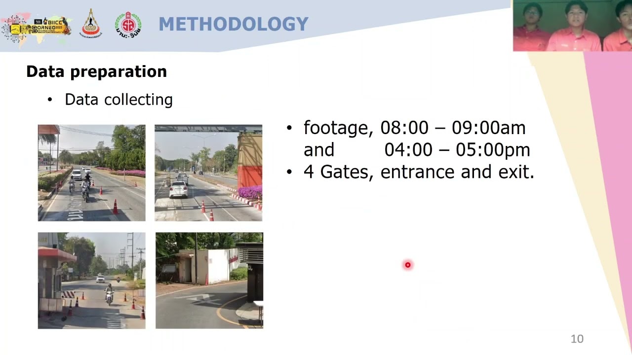 Real-time gate traffic counting system - BIICC2025