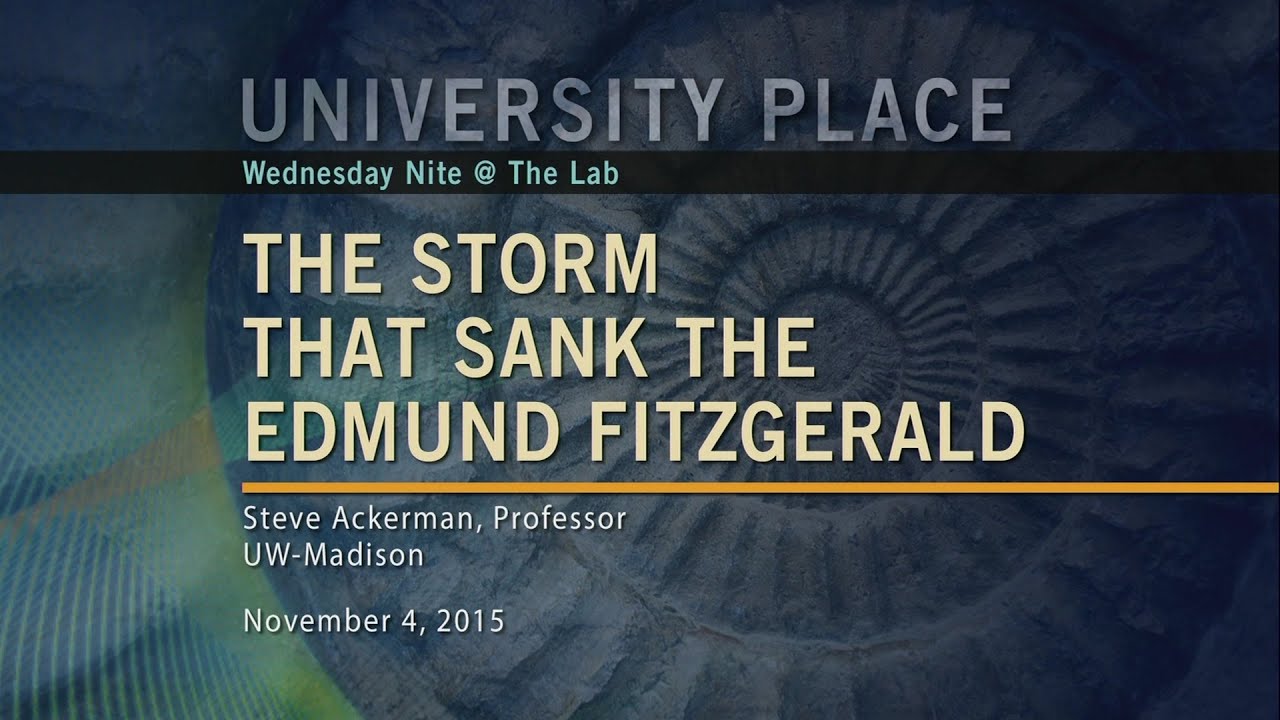 The storm that sank the Edmund Fitzgerald