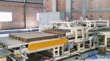 BBT single layer drying chamber for clay brick making , brick loading and unloading machine system