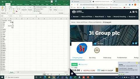 ThinkSense.AI - How to use ThinkStudio to get stock price using chrome and excel ?