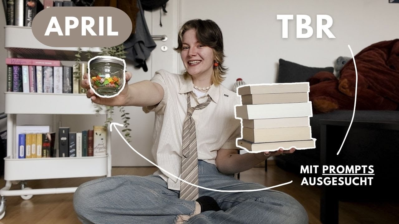 April TBR mit TBR JAR 🫙📚| neue prompts entscheiden, was ich im April lese!