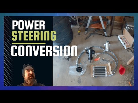 Geo Tracker Power Steering Conversion