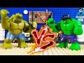 LEGO Hulk vs Abominable Hulk Champions Battle in LEGO Marvel Super heroes