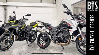 Benelli TRK 702 and TRK702X 2023 Models First UK Look Available Now