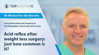 Acid reflux after weight loss surgery: just how common is it?  Online interview