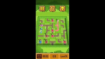 Connect Trees : level 55 Solutions