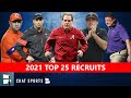 Top 25 Recruits In 2021 Class And Where They Signed | College Football National Signing Day