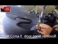 Opel Corsa  E (2014-2019) door panel removal