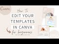 How To Edit Templates In Canva