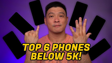 TOP 6 BUDGET Smartphones Below 5K Pesos 2025!
