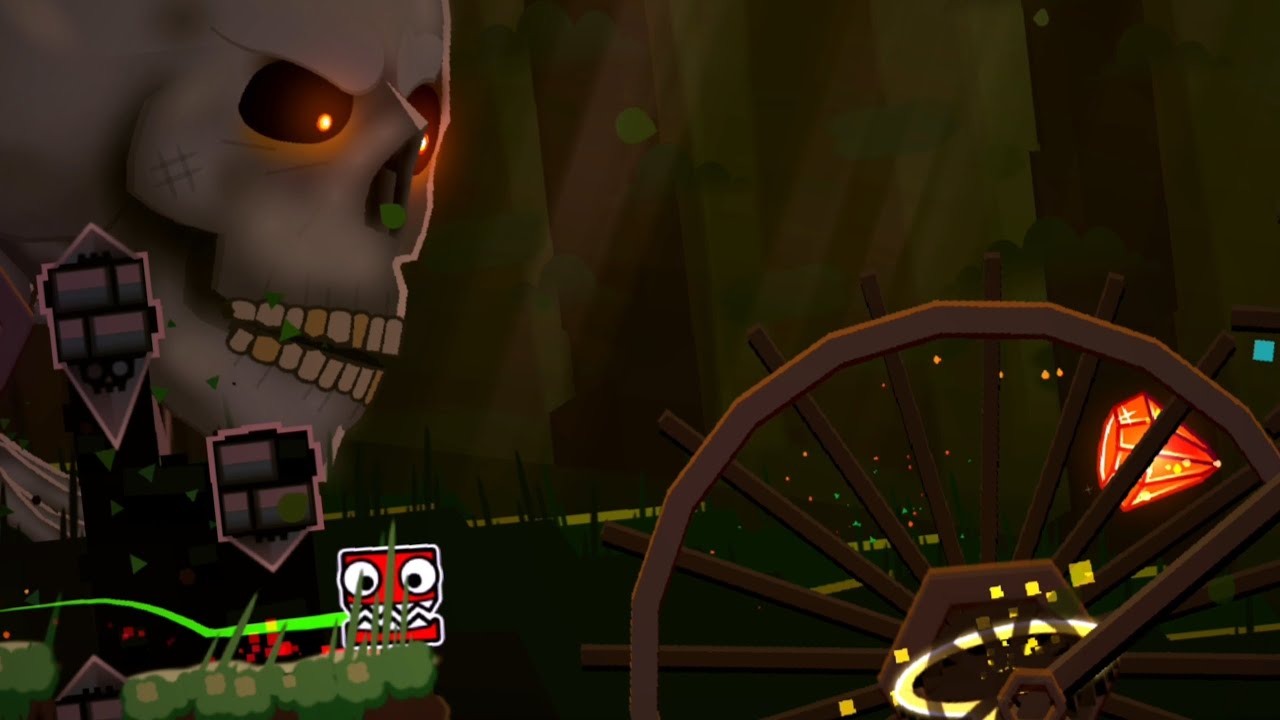 Skeletal Shenanigans By @YoReid | Completed | Geometry Dash - YouTube