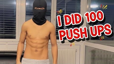 I Tried 100 Push Ups… Here’s What Happened 😳💥