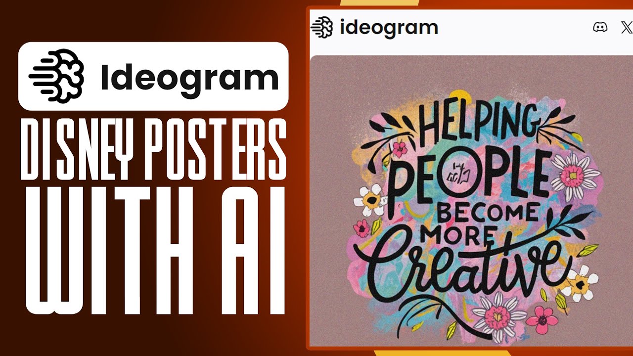 How To Create Disney Posters With AI (2025) Full Guide