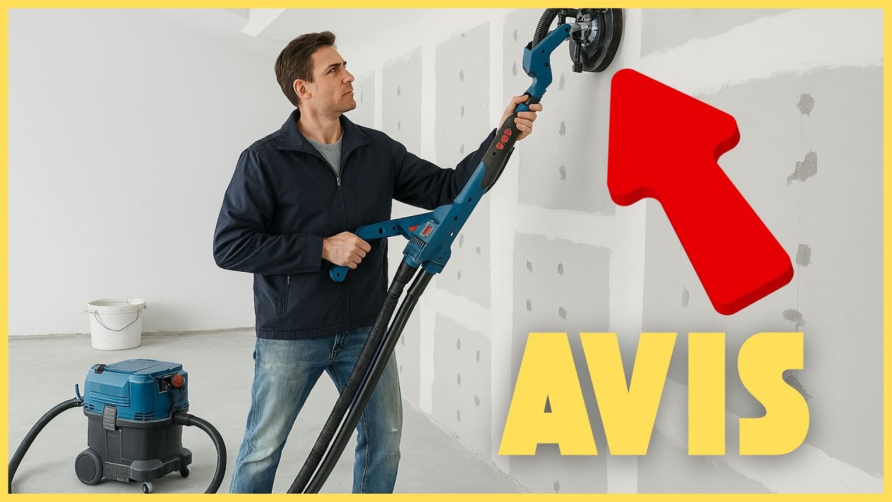 Bosch GTR 55225 La meilleure ponceuse girafe pour le placo ? YouTube — free download
