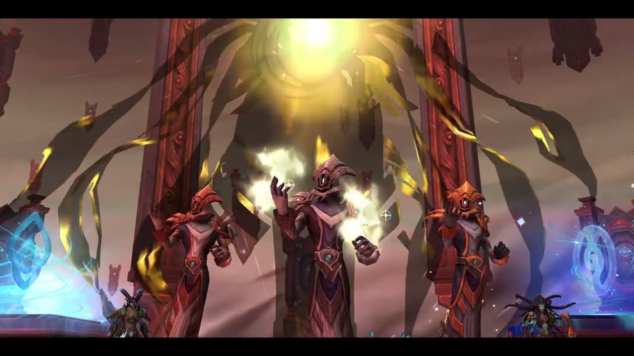 WoW "Opening the portal to Zereth Mortis" Shadowlands ...with the Rogue