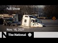 CBC News: The National | B.C. flood aftermath, Leaders’ Summit, Vaccine for kids
