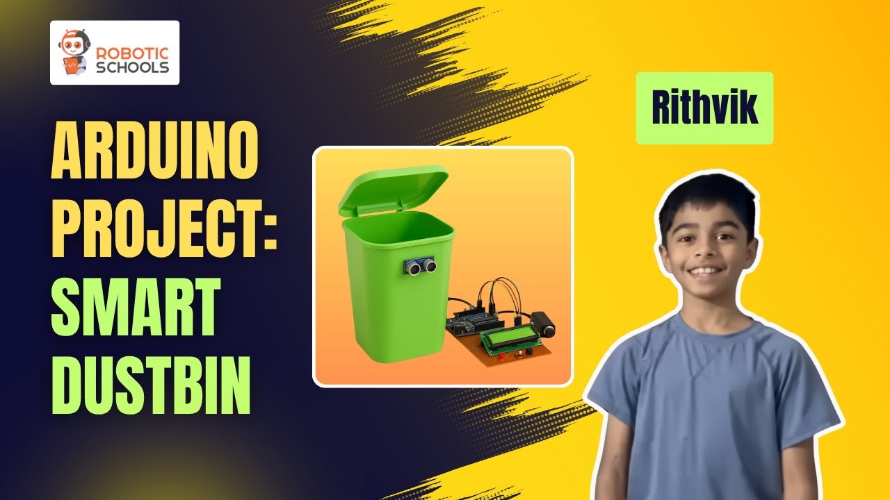 From Curiosity to Creation: Rithvik Builds a Smart Dustbin with ...