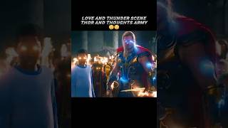 Love And Thunder Scene Thor And Thoughts Army