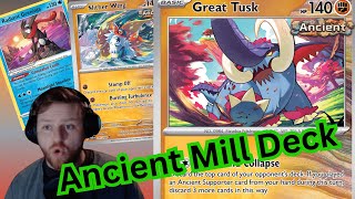 Who Decks Out First With Ancient GREAT TUSK Mill? | Pokémon | Temporal Forces | Pokémon TCG Live