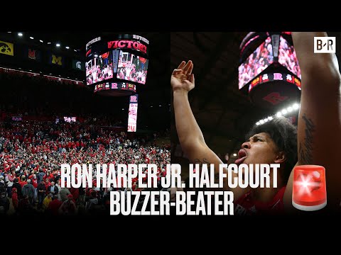 Rutgers UPSET No.1 Purdue With Halfcourt Buzzer-Beater