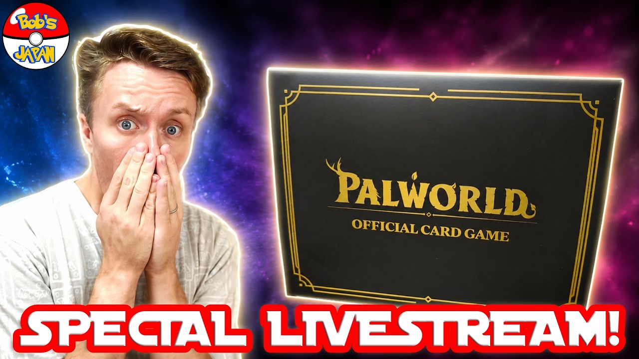 SPECIAL Palworld Official Card Game Livestream! Influencer Kit