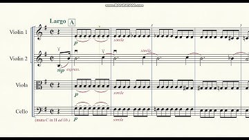 F. Chopin - Prelude №4 in e-moll, op. 28, arr. for String Quartet