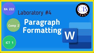 Project 4 Paragraph Formatting