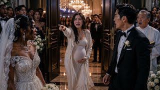 She Exposed Her Korean Groom’s “Pregnant Mistress” at the Altar… Then Everything Changed