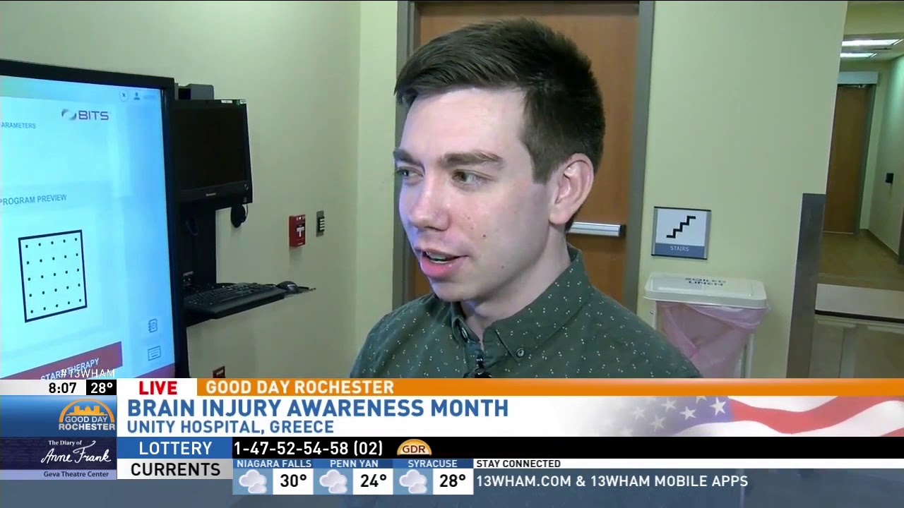 Brain Injury Awareness Month at Golisano Restorative Neurology & Rehabilitation Center (6/6) - YouTube