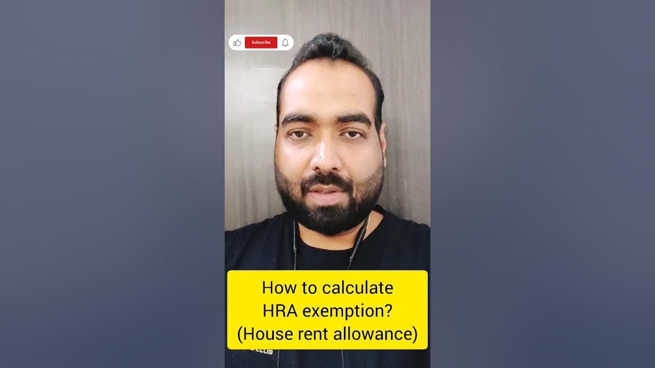 Exemption Of House Rent In Income Tax