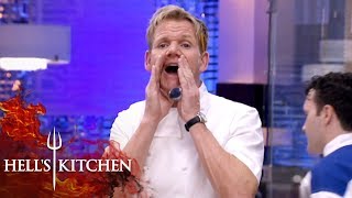 Confused Chefs Cooks Something That Isn't On The Menu | Hell's Kitchen