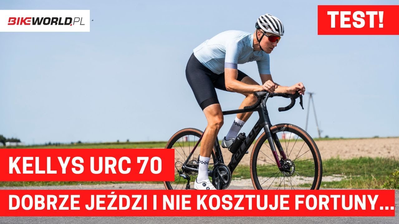 Test: Wyścigowa szosa Kellys URC 70 - dopracowana aerodynamika, dobre prowadzenie i super cena!