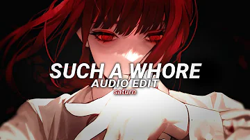 Such A Whore (TikTok Version) - JVLA [Edit Audio] | No Copyright