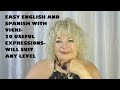 Easy english and spanish with vicki  20 useful expressions to help keep the conversation flowing