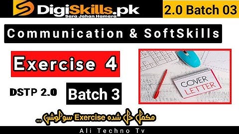 Communication and soft skills Exercise 4 Batch 3 Digiskills | communication & soft skills exercise 4