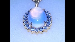Moonstone Necklace, Lucky Gemstones in 2015: Moonstone and Aquamarine