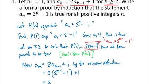 Mathematical Induction: Practice Problems